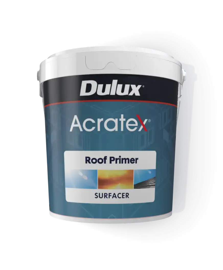 Dulux Acratex® Roof Primer Surfacer Discover Dulux Acratex® Roof Primer Surfacer, designed for superior adhesion and durability. Perfect for enhancing your roof's longevity and appearance.