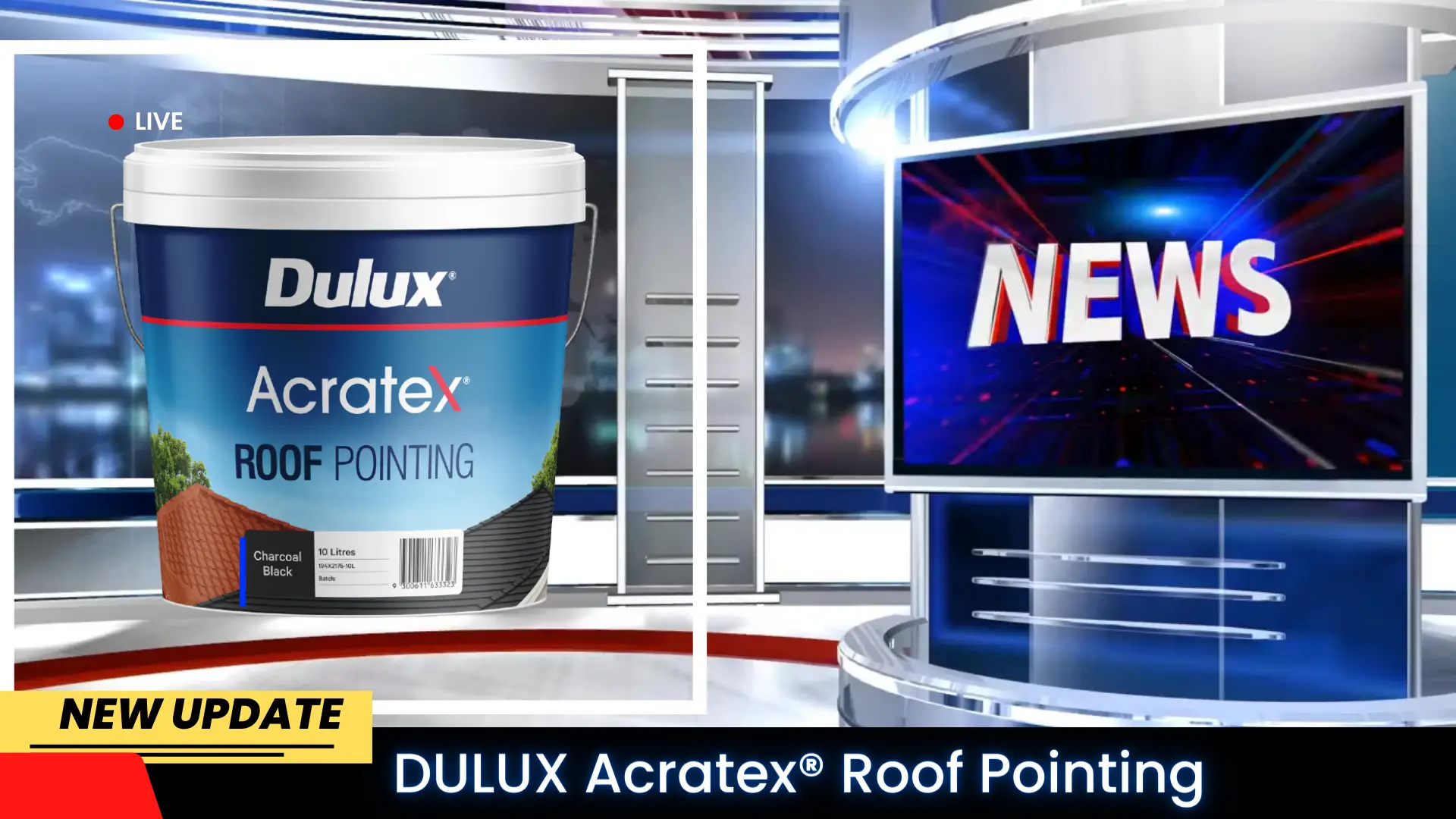 Discover the benefits of Dulux® Acratex Roof Pointing. Enhance your roof's durability and aesthetics while protecting against weather damage.