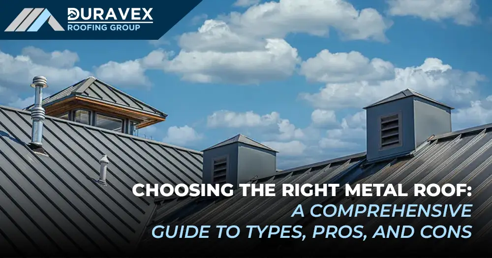 Discover the ultimate resource for selecting the perfect metal roof with "Choosing the Right Metal Roof: A Comprehensive Guide to Types, Pros, and Cons." This essential guide breaks down the various types of metal roofing materials, including steel, aluminum, and copper, providing you with the knowledge to make an informed decision tailored to your specific needs.