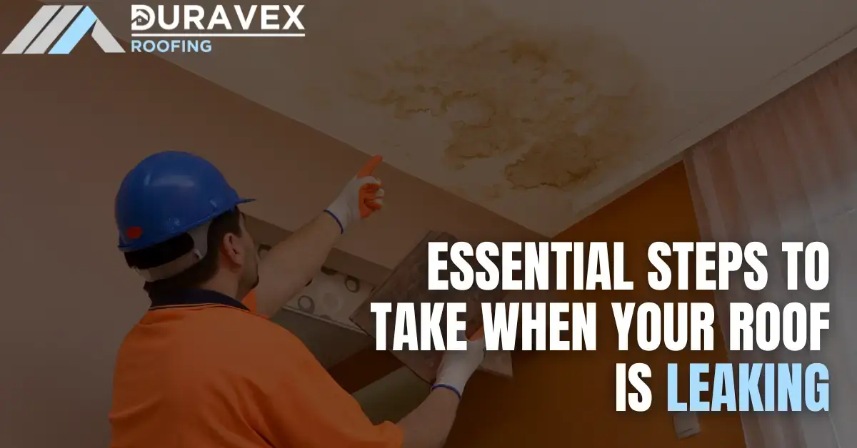 Discover the 7 essential steps to take when your roof is leaking. Protect your home and prevent further damage with our expert guidance.